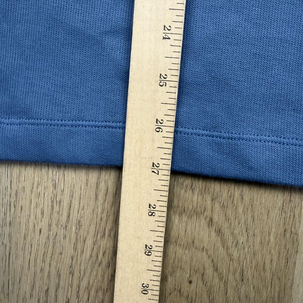 Hugo Boss Sweater Mens Large Blue Mock Neck Lightweight Knit Pullover Casual - Picture 11 of 12